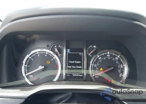 2020 Toyota 4Runner Limited из США, поврежденный, VIN JTEBU5JR1L5753899